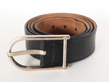 Gucci Micro Guccissima Black Leather Belt Size 110-44 Sd0426crde