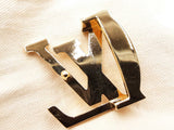 Louis Vuitton Reversible Belt In Damier Azur With Initiales Buckle Fw0626srdu