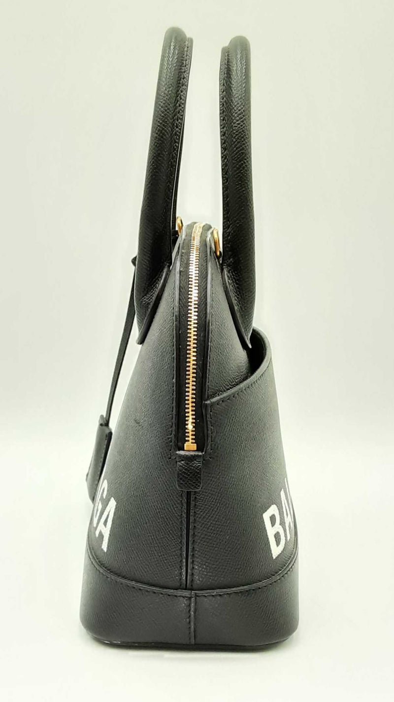 Balenciaga Ville Signature Grained Calfskin Leather Sd0625rzxdu