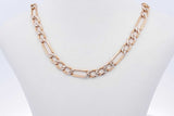 14k Yellow Gold Figaro Chain 8.5 Grams 26 Inch Eb0724orxsa