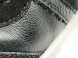 Salvatore Ferragamo Black Leather & Suede Sneakers Size 6 C Sd0325crsa