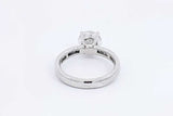 2.8cttw Diamond Ring In Platinum 6.4 Grams Size 5.5 Eb0126rwxzdu
