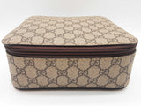 Gucci Tan Gg Supreme Coated Canvas Medium Packing Cube Do0325iorde