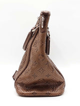 Louis Vuitton Antheia Ixia Pm Bag In Brown Monogram Python Leather Fw0626ozxzdu