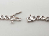 Natural Diamonds 0.925 Sterling Silver 25.8g Chain 18 In Do0826wrde
