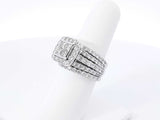 5.52 Cttw Diamond & 14k Gold Anniversary Stack 12.5 Grams Size 6.5 Fw0925lrzxdu