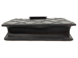 Tory Burch Fleming Mini Black Leather Chain Wallet Sd0826lozde