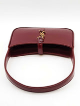 Yves Saint Laurent Le 5 A 7 Mini Burgundy Patent Leather Bag Eb0426irxde
