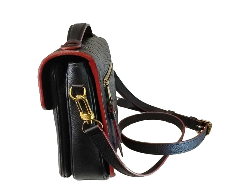 Louis Vuitton Pochette Mettis Marine Rogue Empreinte Blue /Handbag Jg1028lpcrmia