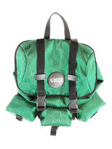 Gucci Gg Nylon Off The Grid Green Backpack Sd0825czxde