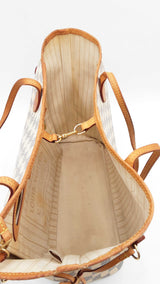 Louis Vuitton Damier Azur Neverfull & Pochette Eb0925ixzdu