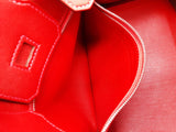 Hermes Birkin 25 Rouge Tomate Red Box Calf Palladium Handbag Do0925lxzxzde
