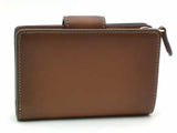 Coach Medium Corner Zip Wallet Brown Wallet Aa0626prsa