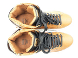 Mcm Classic High Top Sneakers In Visetos Cognac It Size 38 Fw0825crdu