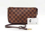 Louis Vuitton Pochette Accessoires In Damier Ebene Coated Canvas Fw0726orzdu