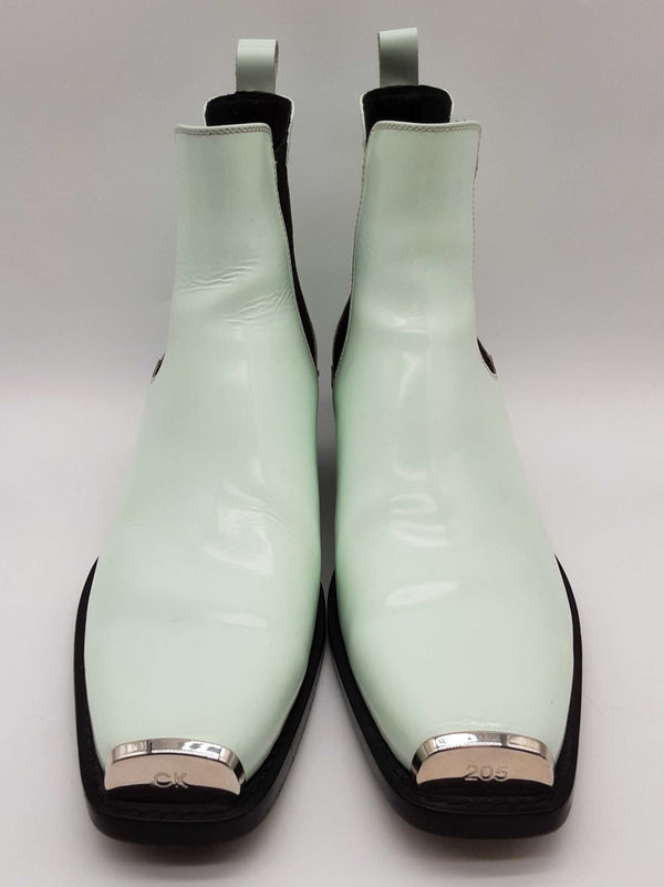 Calvin Klein Mint Green Metal Toe Cap Boots Size Eu 45 Do0225wxzde