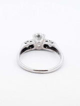 1.2 Cttw Diamond & 14k White Gold Three-stone Ring 3.1 Grams Size 7 Fw0625cxzdu