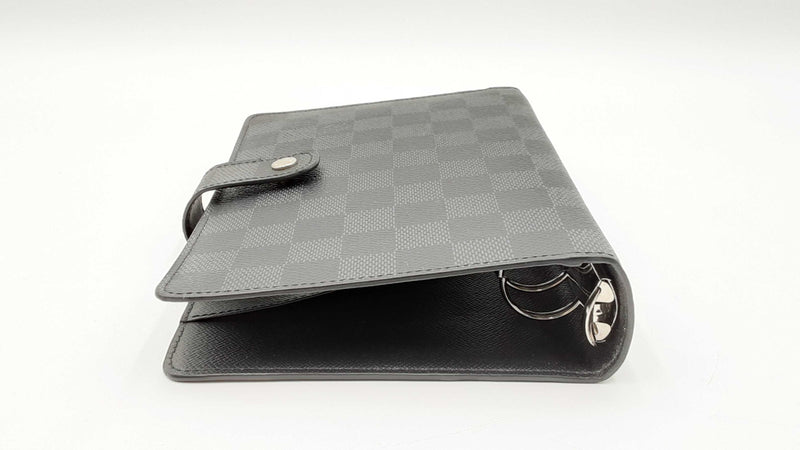 Louis Vuitton Damier Graphite Canvas 6-ring Agenda Cover Fw1024wxzdu