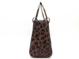 Christian Dior Lady Dior Leopard Print Pony Hair Handbag Sd0126ozxzde