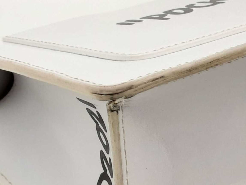 Off White Jitney 1.4 Top Handle Bag In White Eb0425opxsa