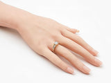 0.55 Cttw Diamond & 14k Yellow Gold Engagement Ring 4.3 Grams Size 7 Fw0226owrdu