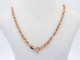 14k Yellow Gold 3.5 Grams Rope Chain 18 Inches Aa0426ozxsa
