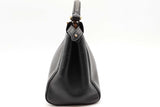 Fendi Peek-a-boo Black Leather Top Handle Bag Eb0426cxzde