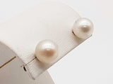 Tiffany & Co. White Pearls 0.925 Sterling Silver Stud Earrings Do1125lrxde