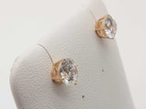 2.05 Cttw Lab Grown Diamonds 14k Yg 1.0g Screw Back Stud Earrings Do0326wcrde
