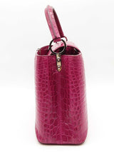 Louis Vuitton Cappucine Fuchsia Crocodile Leather Top Handle Bag Eb0626rxxzde