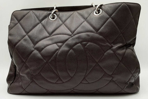 Chanel Quilted Caviar Leather Shopping Tote Bag Eb0924lrxzdu