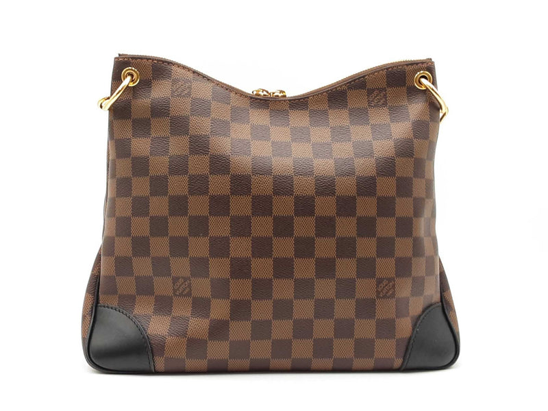 Louis Vuitton Odeon Messenger Bag In Damier Ebene Coated Canvas Fw0825ixzdu