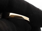 0.27 Cttw Diamond & 10k Yellow Gold Multi Row Cocktail Ring 3.6 Grams Size 7 Fw0726pxzdu