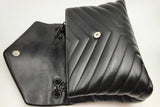 Yves Saint Laurent Quilted Black Leather Loulou Shoulder Bag Eb0523rxzsq