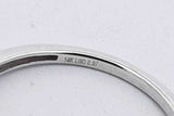 0.91cttw Lab Grown Diamond Ring 14k White Gold 1.6 Grams Size 6.75 Eb0826prxsa