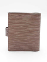 Louis Vuitton Porte Billes Compact Wallet In Lilac Epi Leather Fw0626exdu