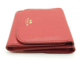 Coach Cherry Red Leather Trifold Wallet Do0825lrde