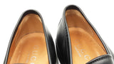 Gucci Horsebit Black Leather Lug Sole Loafers Size 10.5 Eb0325pxzdu