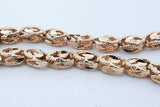 14k Yellow Gold Turkish Link Bracelet 6.2 Grams 7.5 Inch Eb0426orxde