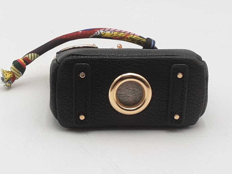 Black Doggie Bag Holder Mini Bag Charm Aa0925csa