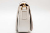 Versace Greca Goddess White Leather Shoulder Bag Eb0825pxzde