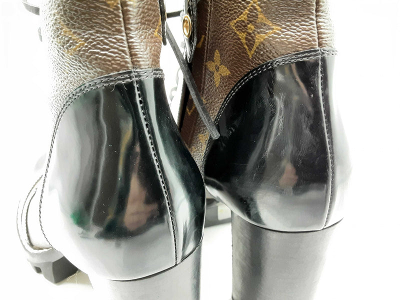 Louis Vuitton Star Trail Brown Monogram Ankle Boots Size Eu 41 Do0125oxzde