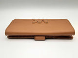 Michael Kors Florance Large Brown Pebbled Leather Billfold Wallet Do0424wrde