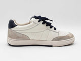Palm Angels Beach University Sneakers In White & Navy Leather Size 44 Fw0226erdu