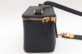 Valentino Garavani Vlogo Black Leather Vanity Case Eb1025oxzde