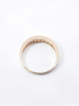 0.25 Cttw Diamond & 14k Yellow Gold Channel-set Wedding Band 2.4 Grams Size 8 Fw0926lcxdu