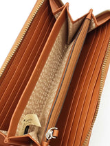 Kate Spade Continental Wallet In Warm Gingerbread Pebbled Leather Fw1025ordu