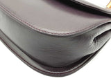 Gucci Purple Leather Bamboo Handle Chain Crossbody Bag Do0526prxde
