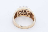 0.63cttw Diamond Ring In 10k Two Tone Gold 5.9 Grams Size 10 Eb0926wxzde