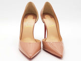 Christian Louboutin Iriza Patent Beige / Tan Size 35 Aa0826lzxsa